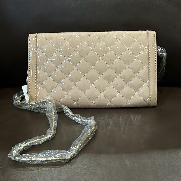 NWT Urban Expressions Vegan Patent Leather Cross Body Clutch - Picture 4 of 14